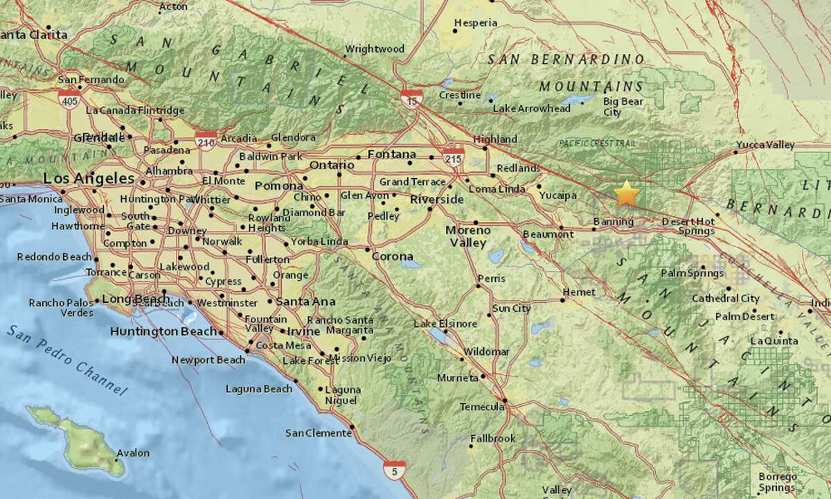 Magnitude 4.5 earthquake strikes near Cabazon, CA
