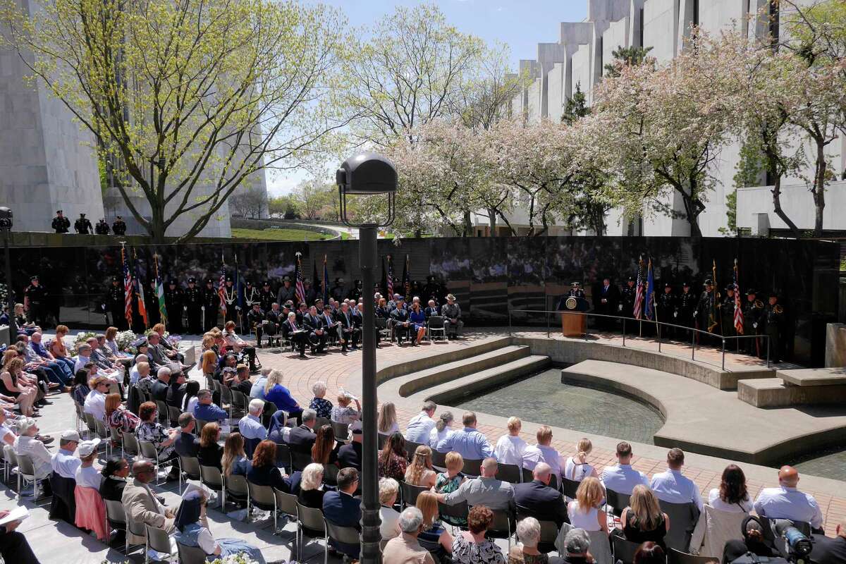 Photos 51 names added to Police Officers' Memorial in Albany