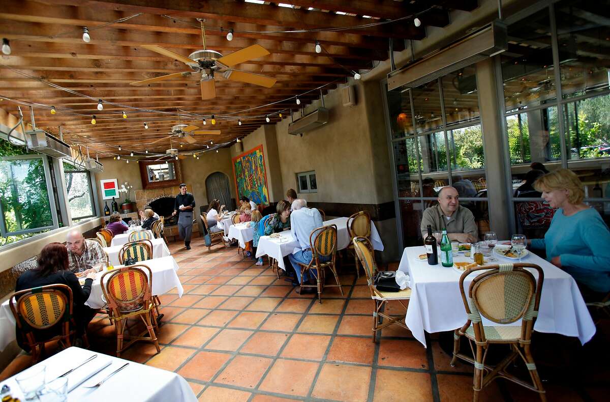 A variety of dining rooms, some inside and out, greet diners at the popular Bistro Don Giovanni. Various popular restaurants in Napa, Calif. including Bistro Don Giovanni, Angele, Morimoto Napa and eating places in the Oxbow Public Market.