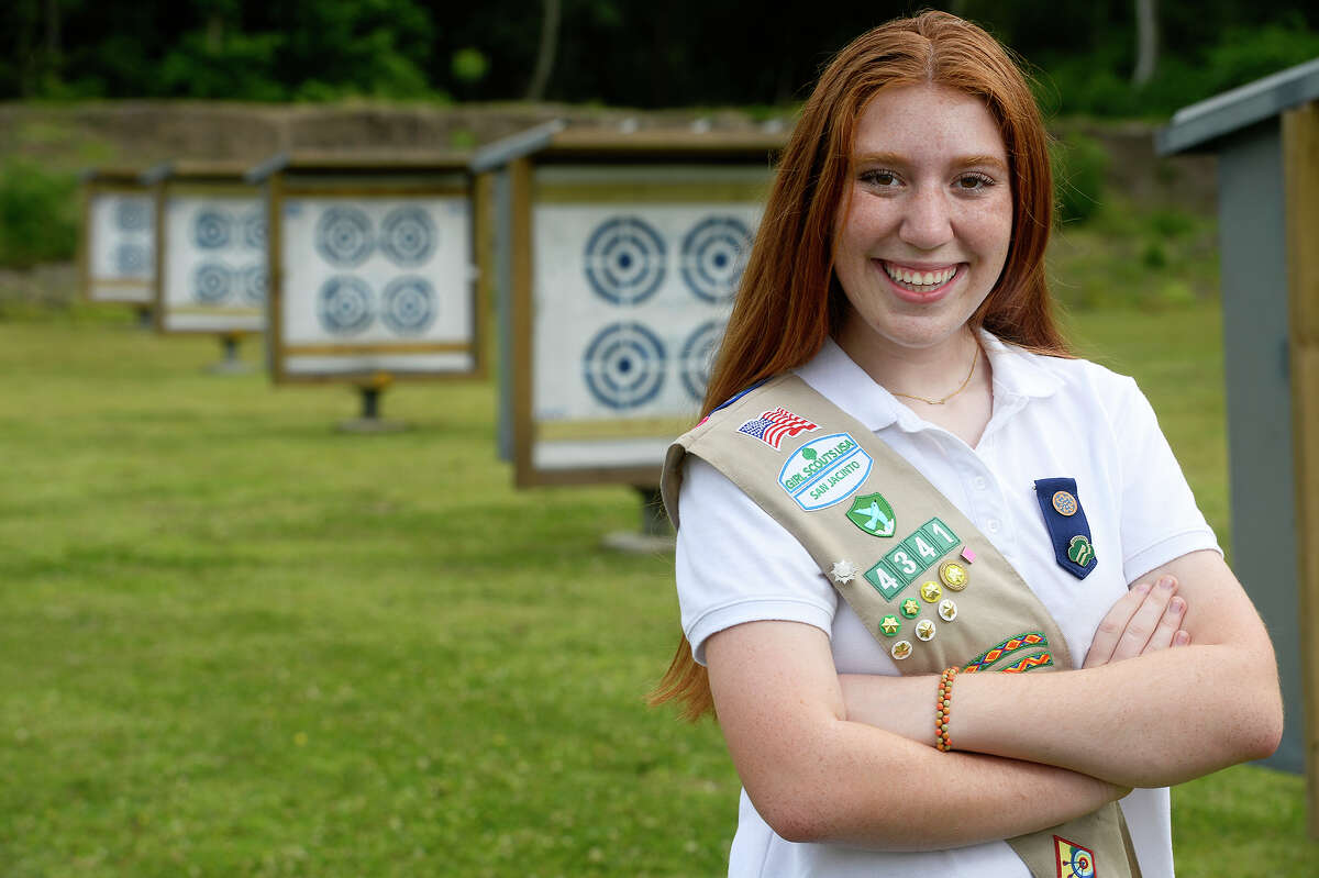 Determined Girl Scouts Bring Archery Range To Beaumont