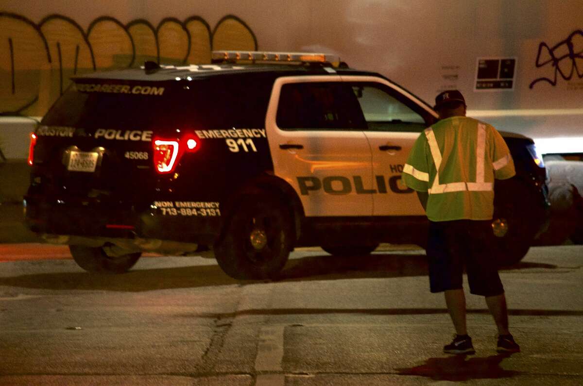 Driver uninjured after train hits truck in southeast Houston