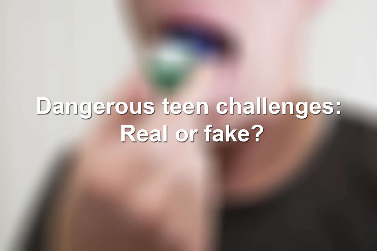 Keep scrolling to see alleged dangerous teen challenges.