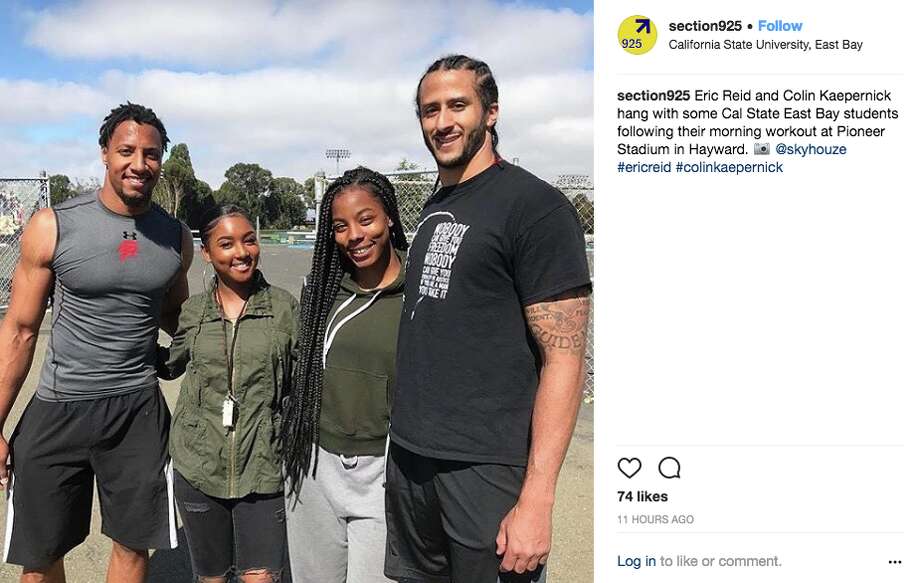 Image result for ERIC REID AND COLIN KAEPERNICK