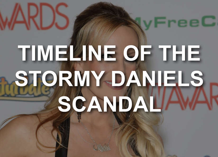 Chronology of Stormy Daniels scandal. Photo: Gabe Ginsberg / Getty Images