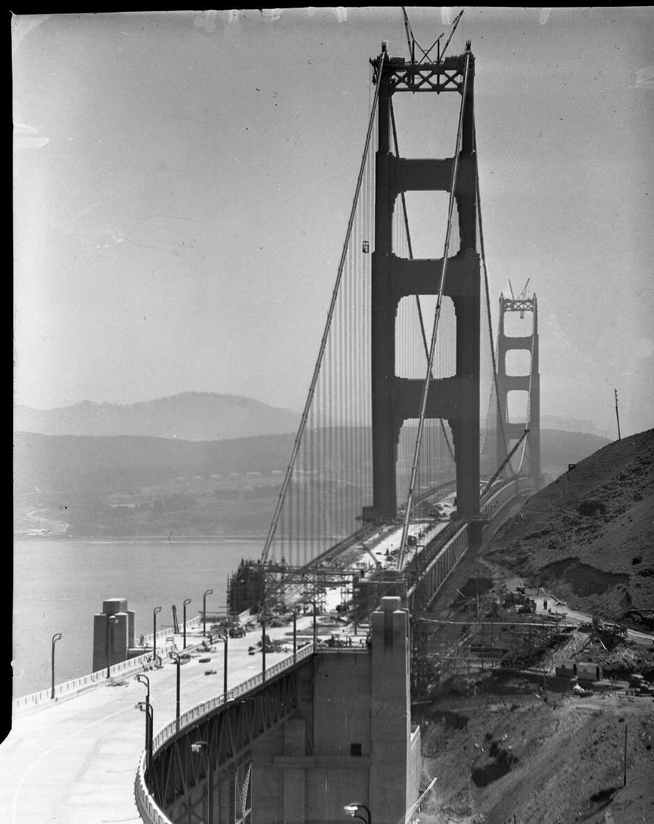 1930s Golden Gate Bridge construction photos rescued from ruin ...