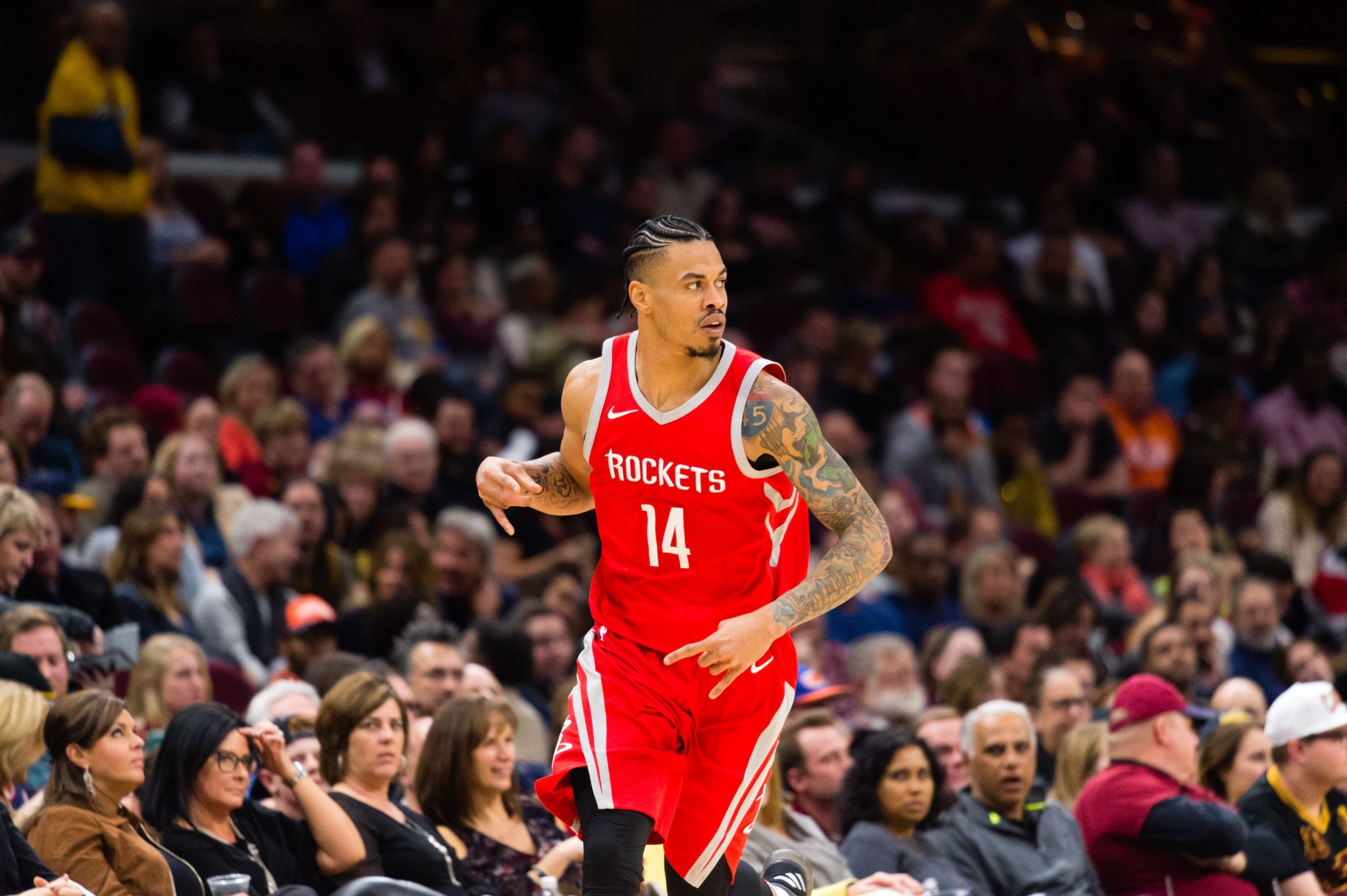 Rockets fan favorite Gerald Green reps Astros with sweet throwback
