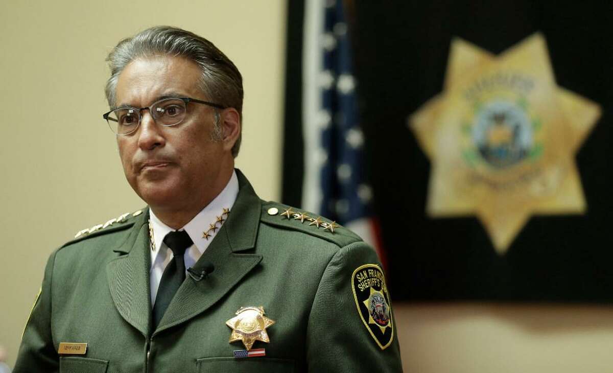 In this Monday, July 6, 2015, file photo, San Francisco Sheriff Ross Mirkarimi fields questions during an interview in San Francisco.
