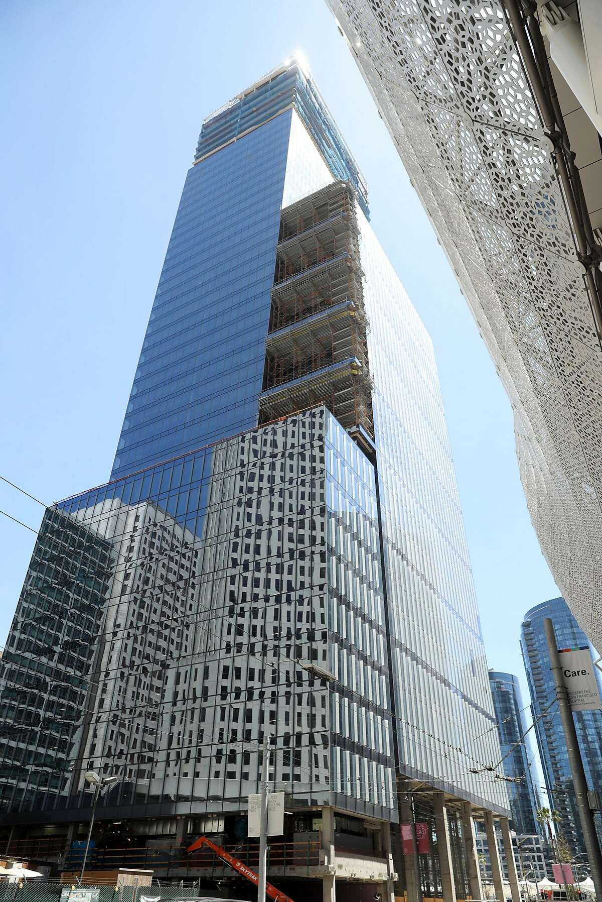 The Park Tower at Transbay is being built at 520 Howard Street in San Francisco, CA on Friday, May 11, 2018.