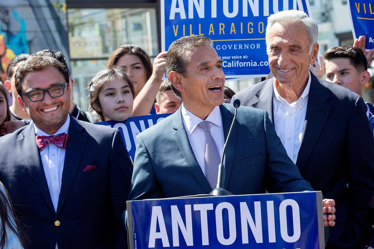 Democratic gubernatorial candidate and former Los Angeles Mayor Antonio Villaraigosa in San Francisco on May 11, 2018.