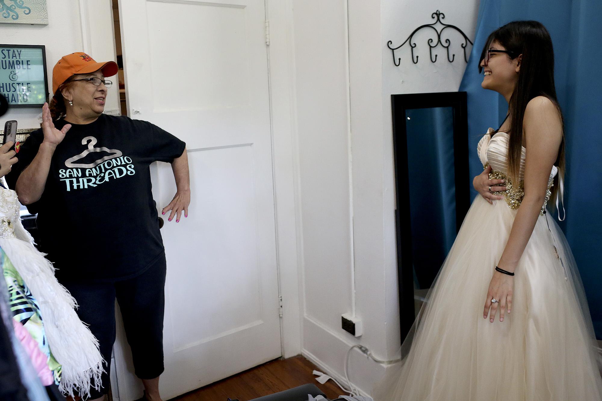 Students get outfitted for prom with a nonprofit s help