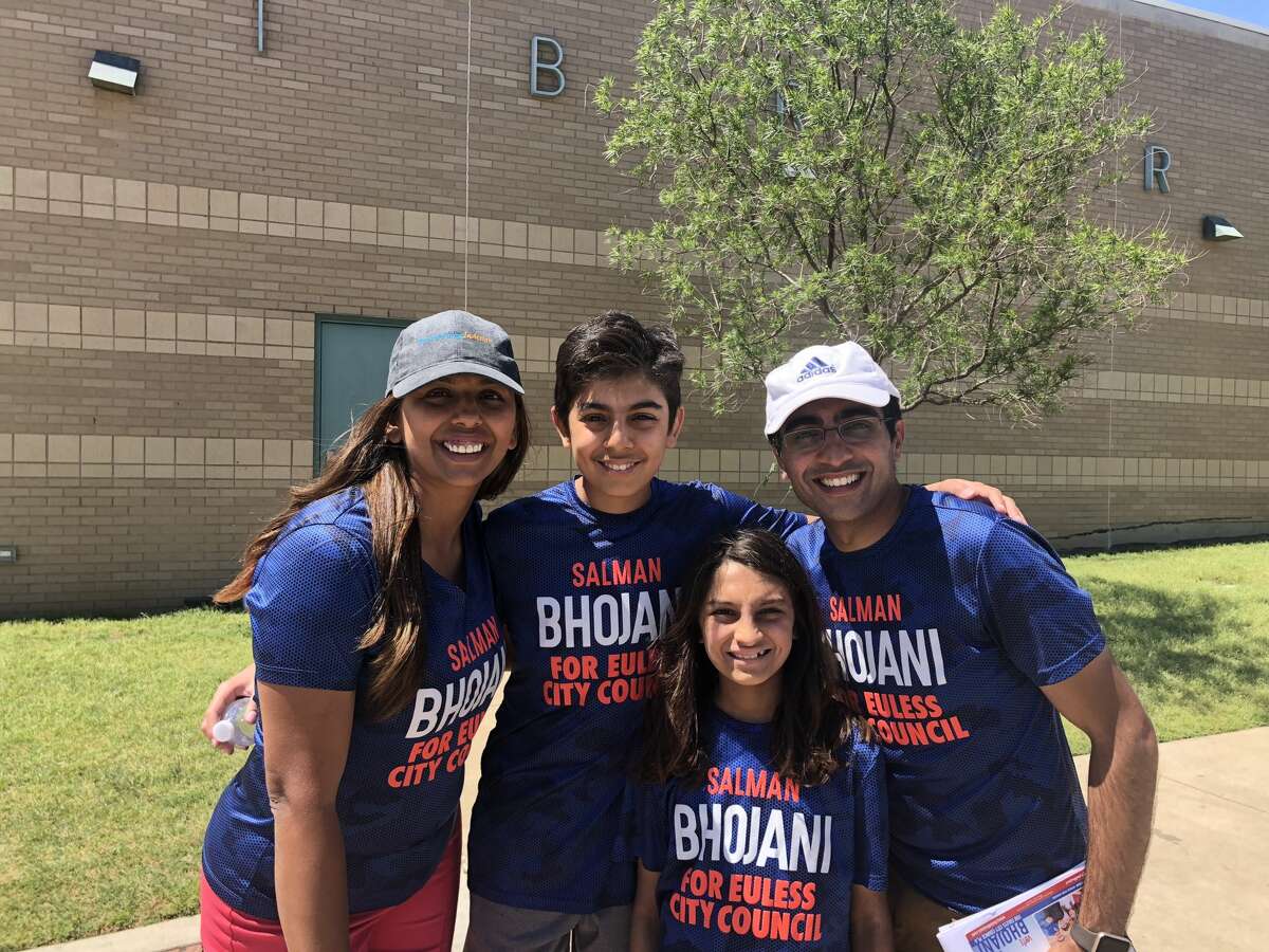 Thousands of voters in the small town outside Dallas turned out to support Salman Bhojani, the city's first Muslim councilman.