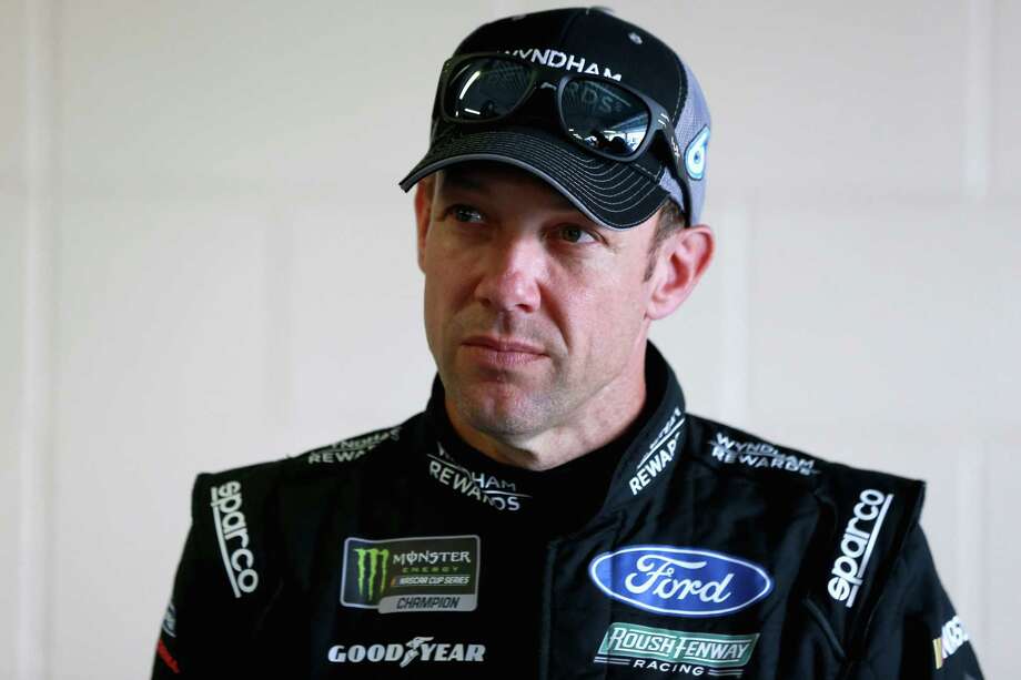 KANSAS CITY, KS - MAY 11:  Matt Kenseth, driver of the #6 Wyndham Rewards Ford, stands in the garage area during practice for the Monster Energy NASCAR Cup Series KC Masterpiece 400 at Kansas Speedway on May 11, 2018 in Kansas City, Kansas.  (Photo by Sean Gardner/Getty Images) Photo: Sean Gardner / 2018 Getty Images