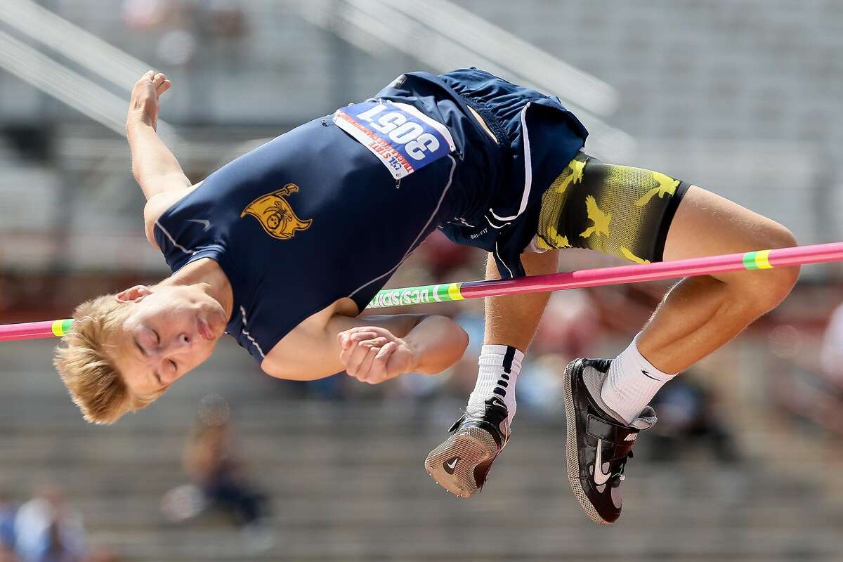 Poth’s Lamberth lands high jump gold with recordsetting performance