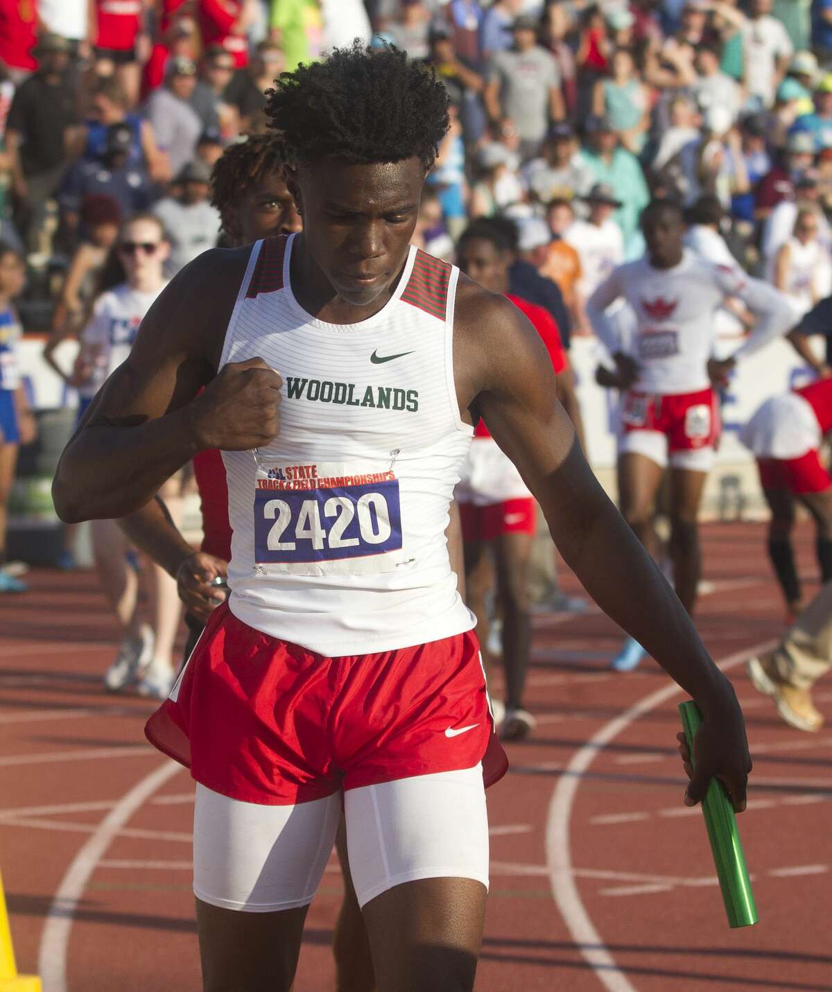 Track And Field: The Woodlands' Harmon Wins Silver In Shot Put; Walden 