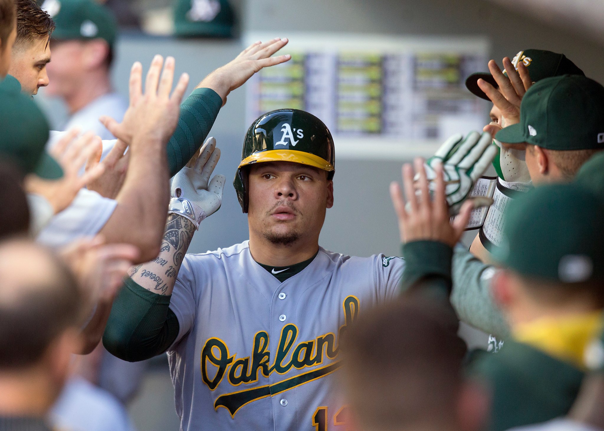 Legal status expected to keep A’s Bruce Maxwell out of Canada