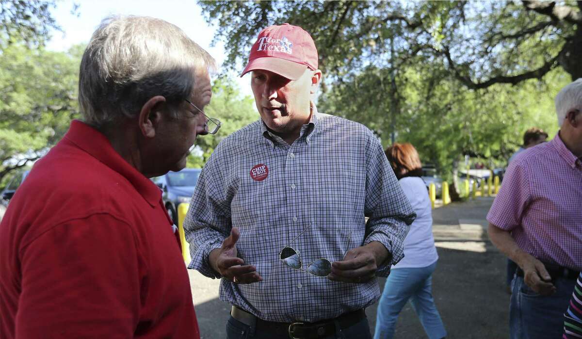 Congressional District 21 Republican candidate Chip Roy, seen on May 11, got his strongest support from Travis, Comal and Bexar counties