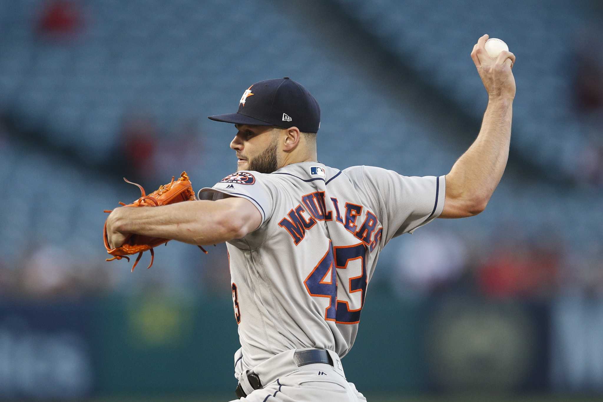 Astros' Lance McCullers tinkering with changeup grips