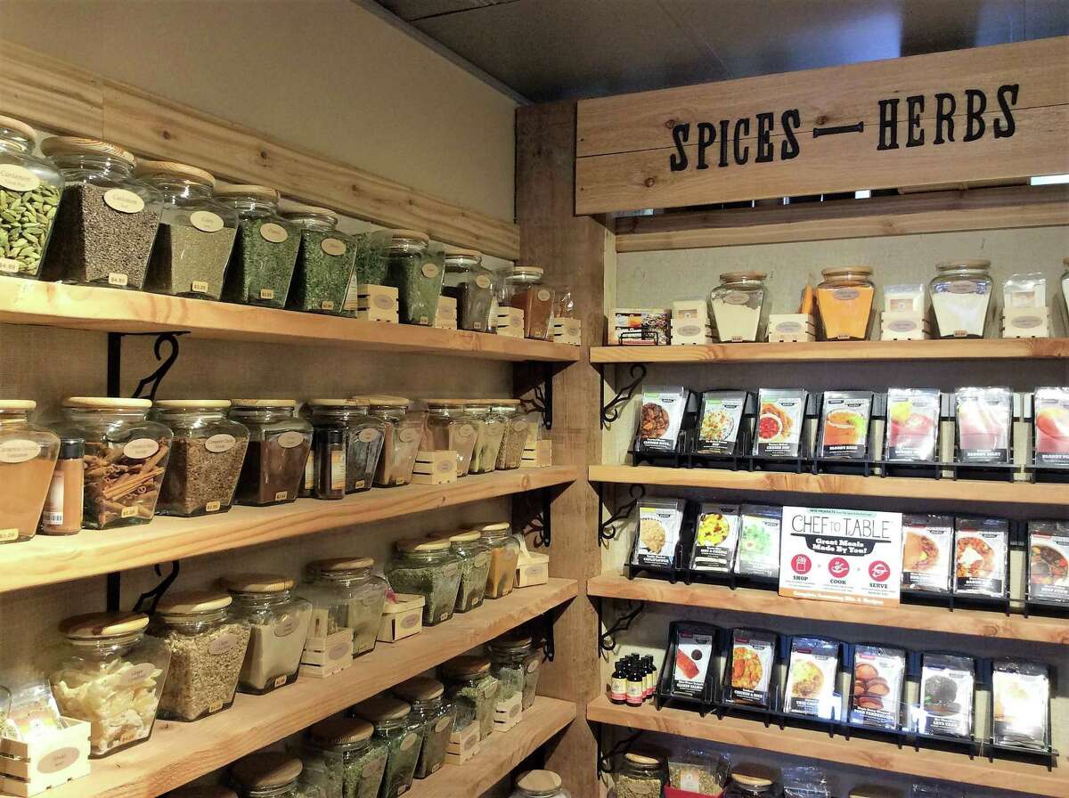 Every spice and spice blend imaginable adorn the walls of The Guilford Spice & Tea Exchange