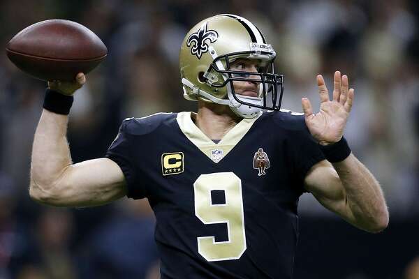 patch on brees jersey