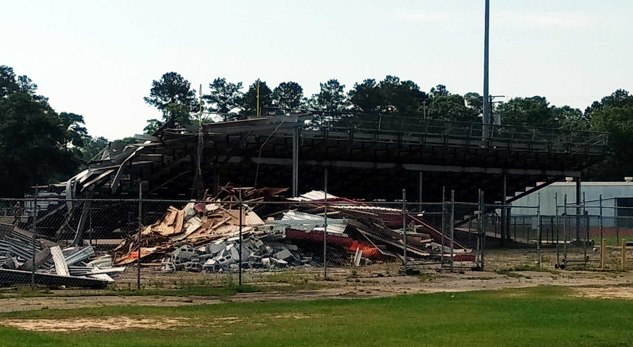 Stadium upgrades under way at Cleveland High School