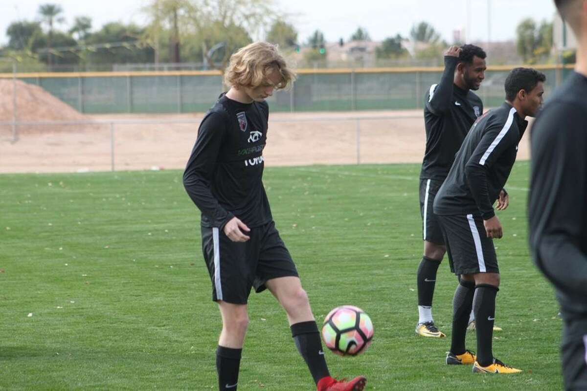 Ethan Bryant, 16, is the youngest player on San Antonio FC's official roster.