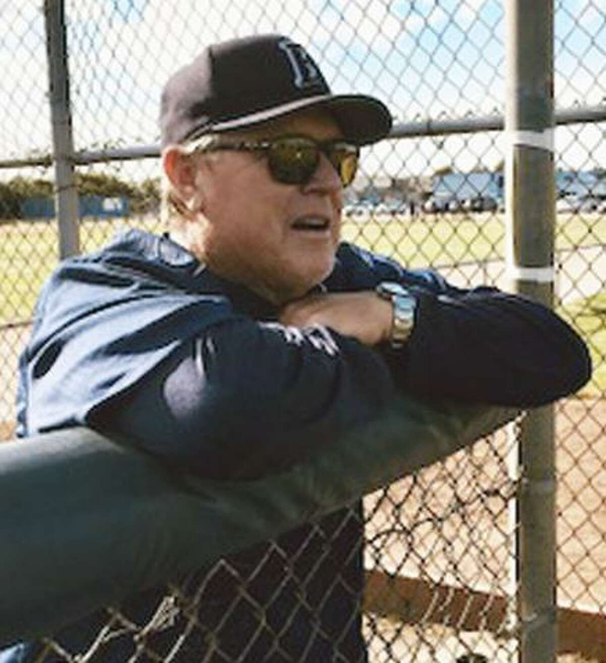 Jim Saunders, retiring Encinal baseball coach.