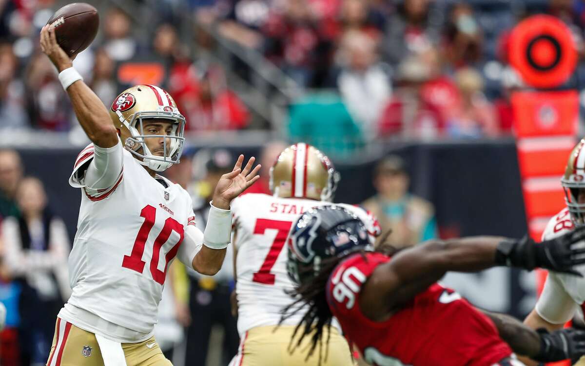 NFL San Francisco 49ers Jimmy Garoppolo shirtless 