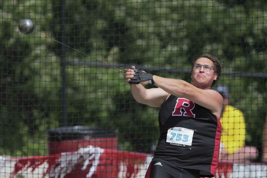 Averill Park graduate Rudy Winkler competes for Rutgers at the Big Ten Outdoor Track &amp; Field Championships in Bloomington, Ind. (AJ Mast / Rutgers Athletics) Photo: AJ Mast