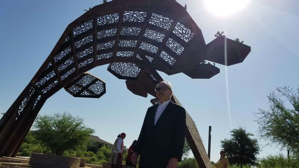 ”CoCobijos,” a public art installation by artist Mel Chin, is being unveiled to the public at Mission County Park.
