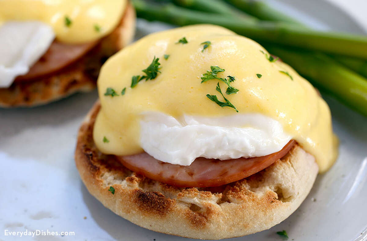 1. My favorite breakfast food is eggs Benedict, but the eggs have to be firm not runny.