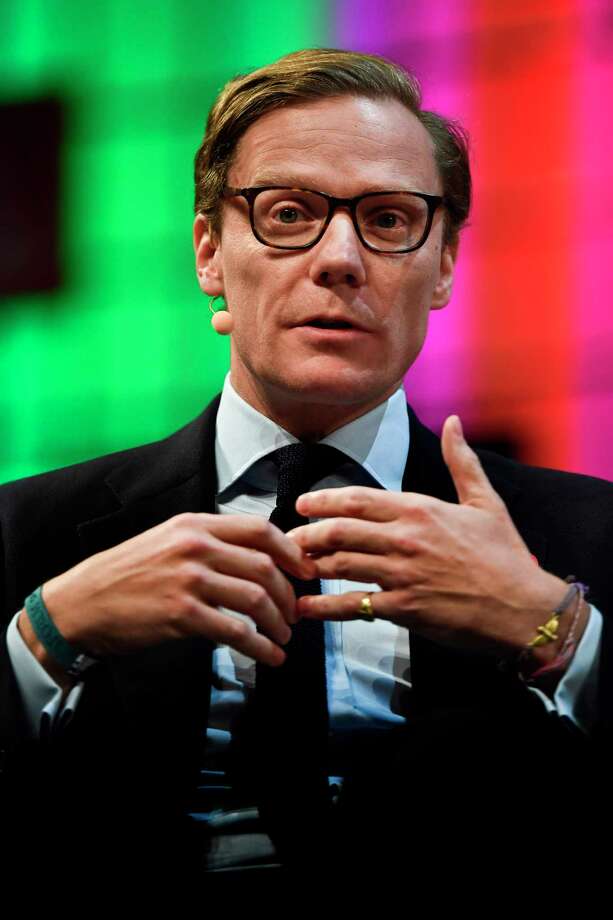 Cambridge Analytica's chief executive officer Alexander Nix gives an interview during the 2017 Web Summit in Lisbon on November 9, 2017. 
Europe's largest tech event Web Summit is being held at Parque das Nacoes in Lisbon from November 6 to November 9.  / AFP PHOTO / PATRICIA DE MELO MOREIRAPATRICIA DE MELO MOREIRA/AFP/Getty Images Photo: PATRICIA DE MELO MOREIRA / AFP or licensors