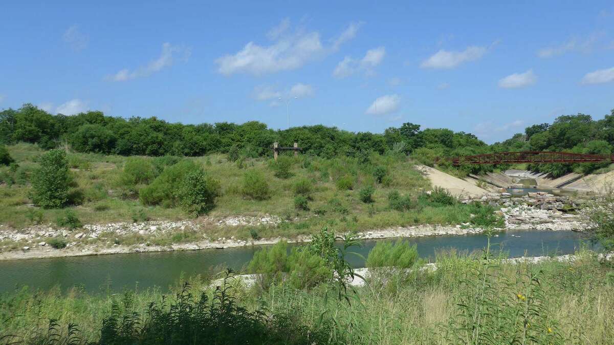 Some stretches of the banks of the Mission Reach of the San Antonio River will be burned in order to get rid of non-native plants and grasses.