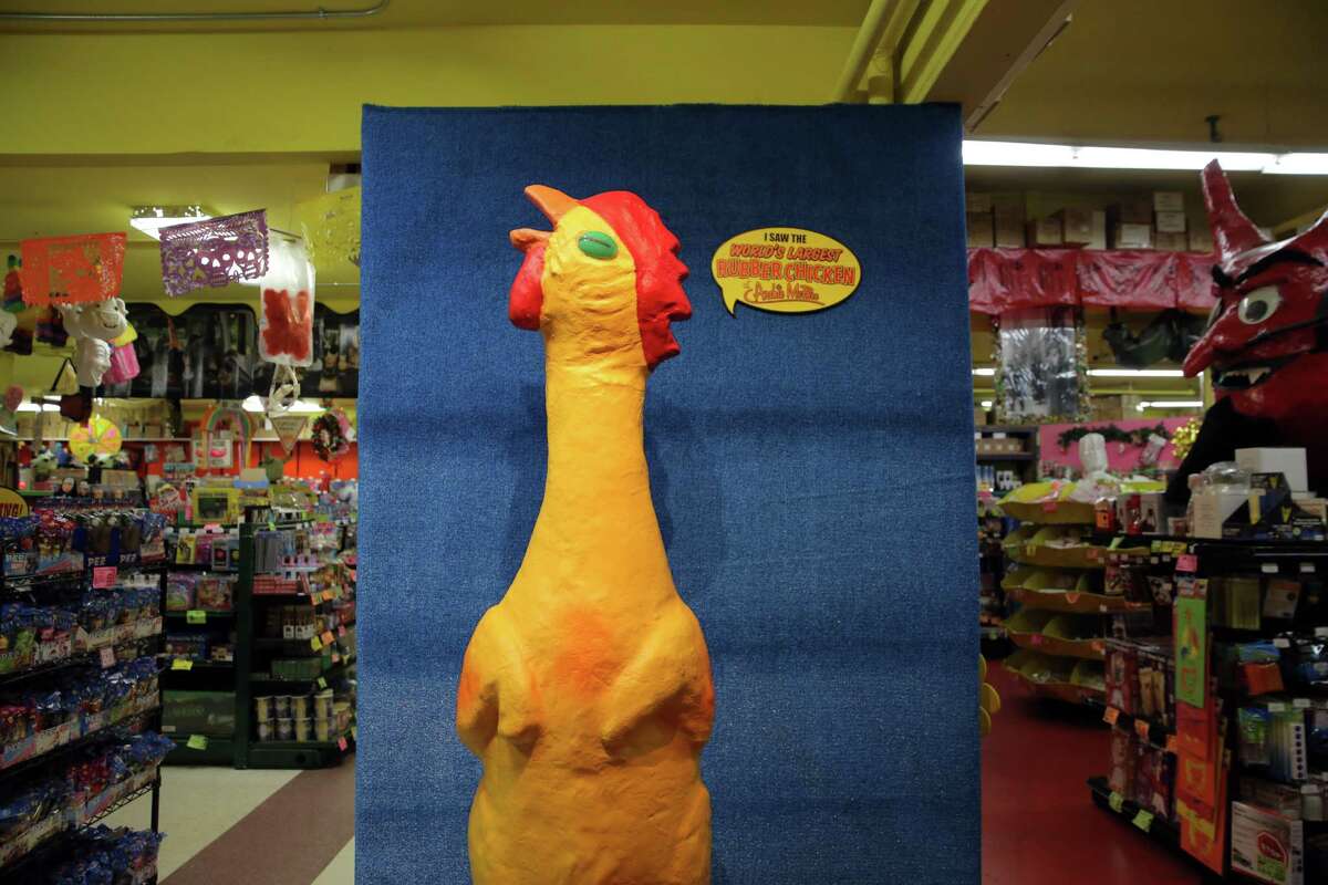 What's the history of the rubber chicken? Archie McPhee is glad you asked