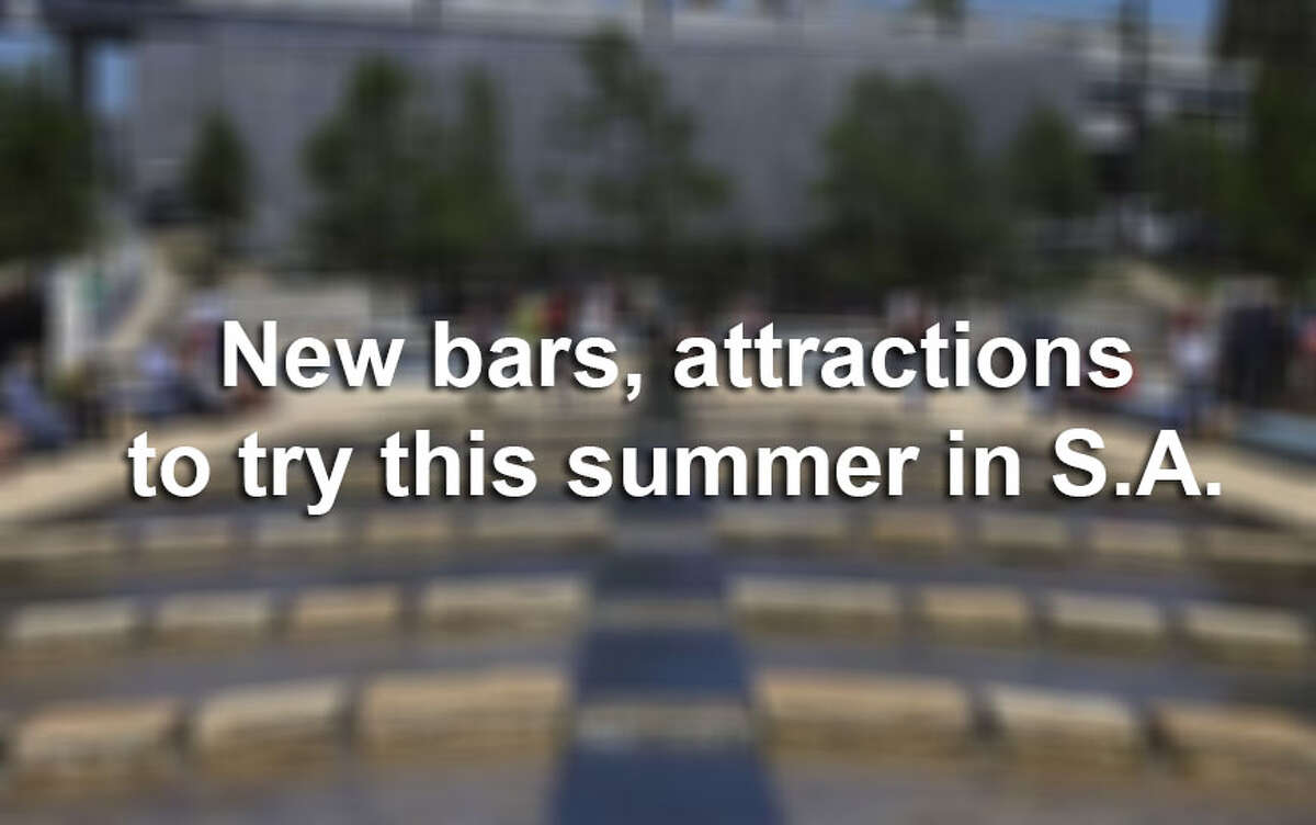Class is about to be out for summer and San Antonio is offering a wide array of attractions, restaurants and bars to check out that weren't around last August. Plan your summer in the gallery ahead.