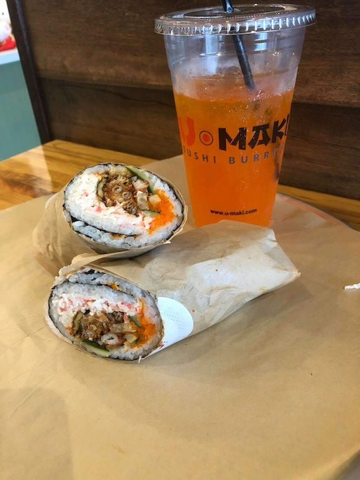 New U’Maki Sushi Burrito opens in Katy