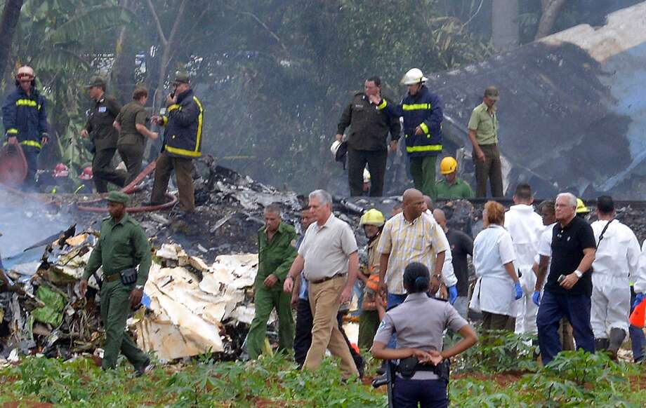 Image result for Cubana airline plane with 113 on board crashes during take-off from Havana