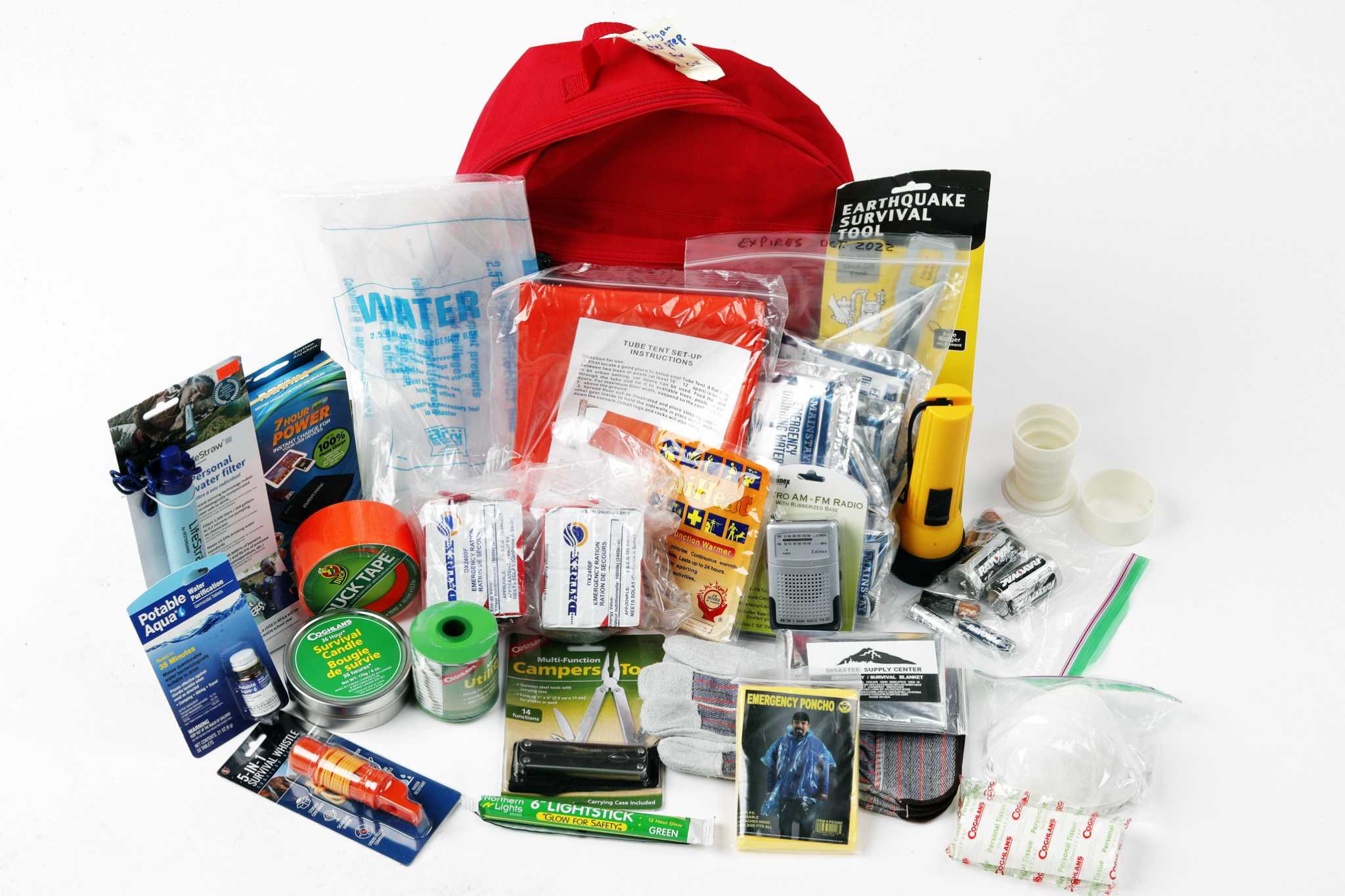 How to pack an emergency bugout bag