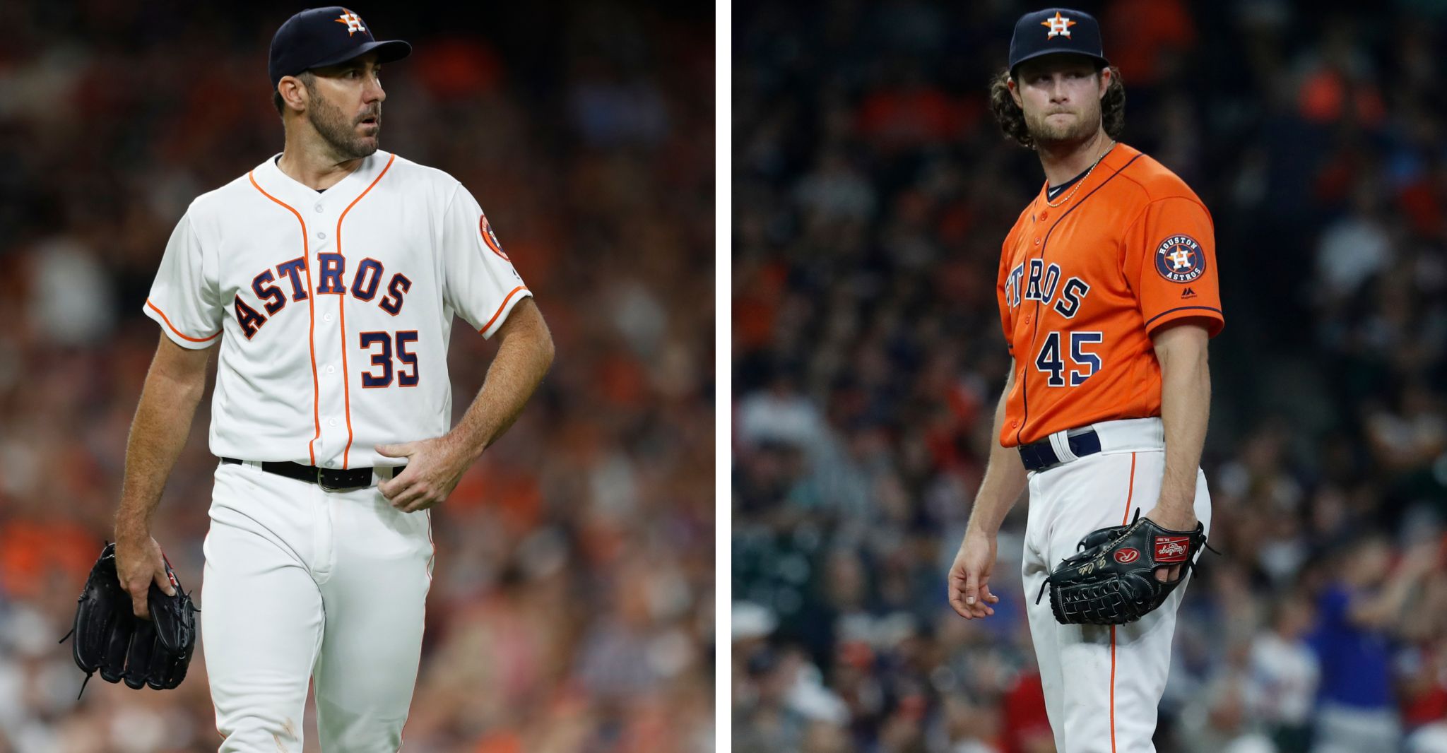 Justin Verlander, Gerrit Cole to switch spots in Astros' rotation