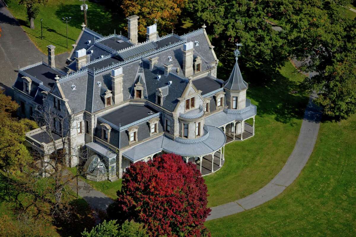 The Lockwood-Mathews Mansion Museum, above, in association with the Center for Contemporary Printmaking and the Stepping Stones Museum for Children, will host a Scavenger Hunt June 3 at Mathews Park in Norwalk.