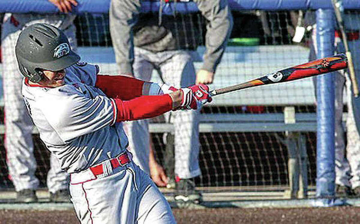 SIUE’s Brock Weimer his his team-leading eighth home run of the season Saturday, but the Cougars lost to Jacksonville State 11-9 in 10 innings on a two-run homer by Jacksonville State catcher Nic Gaddis.