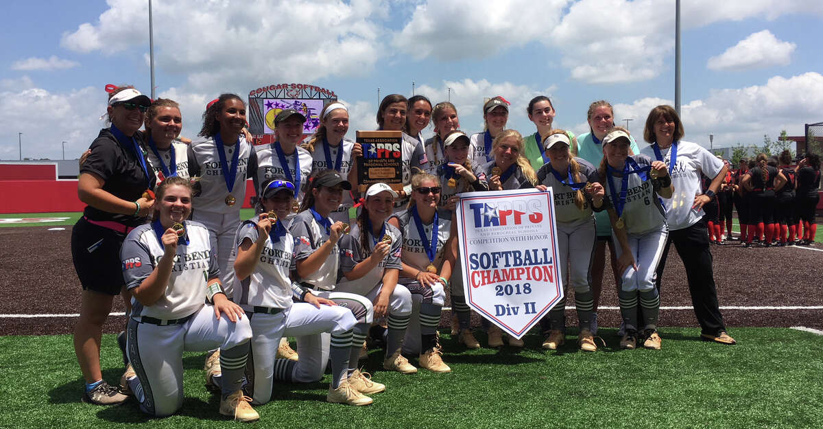 Fort Bend Christian pulls away for third straight TAPPS softball title