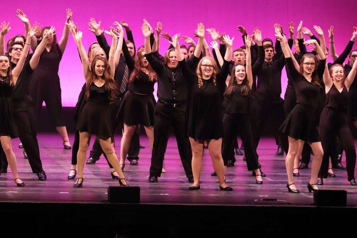 Students from productions nominated for High School Musical Theatre Awards perform in opening and closing numbers of the awards ceremony, including this one from 2018. The 2022 HSMTAs will be held May 14 at Proctors, with productions from 17 schools nominated in 11 categories. 