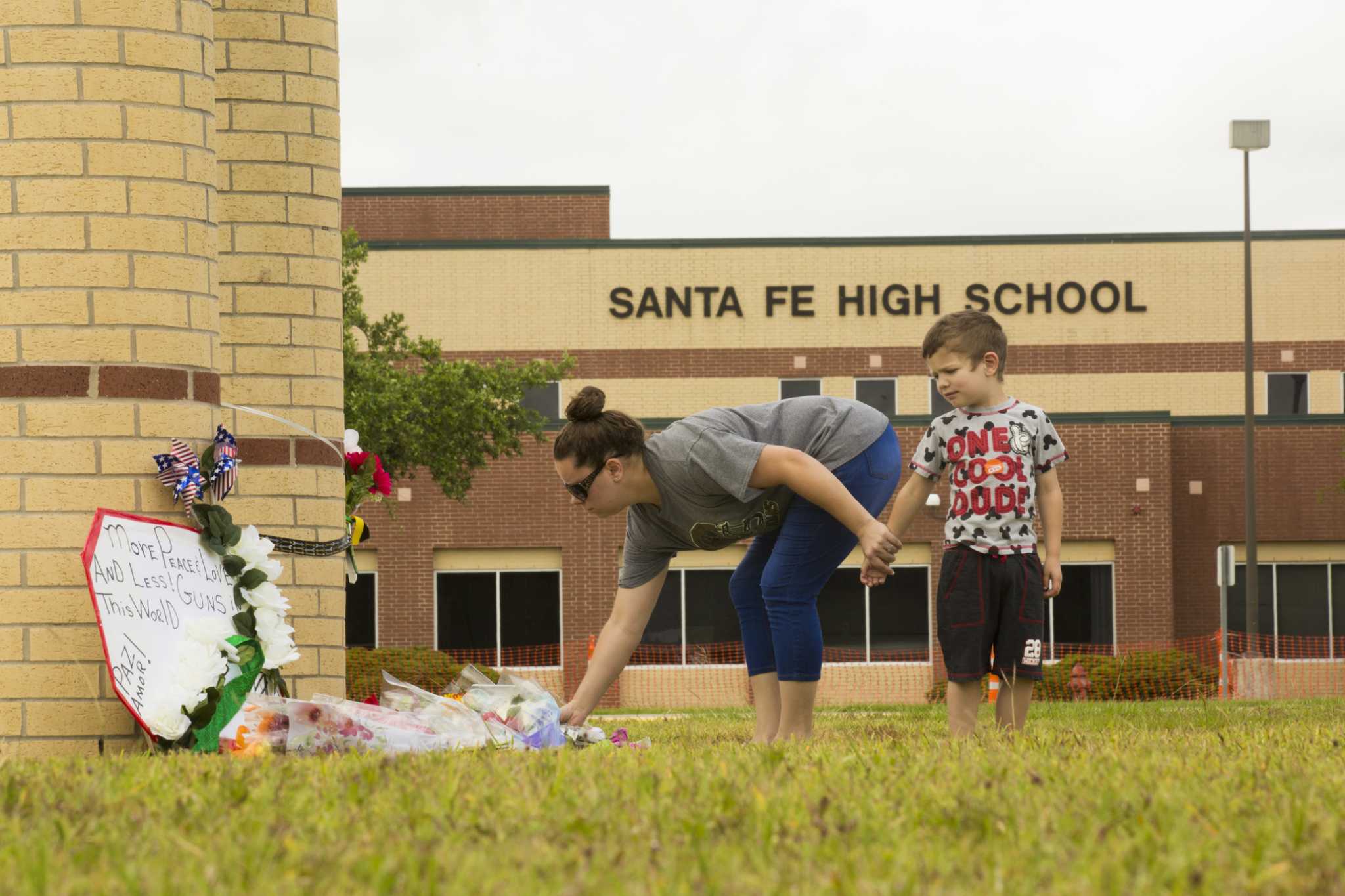 Santa Fe Community Grieves As Investigation Continues Into Mass Shooting