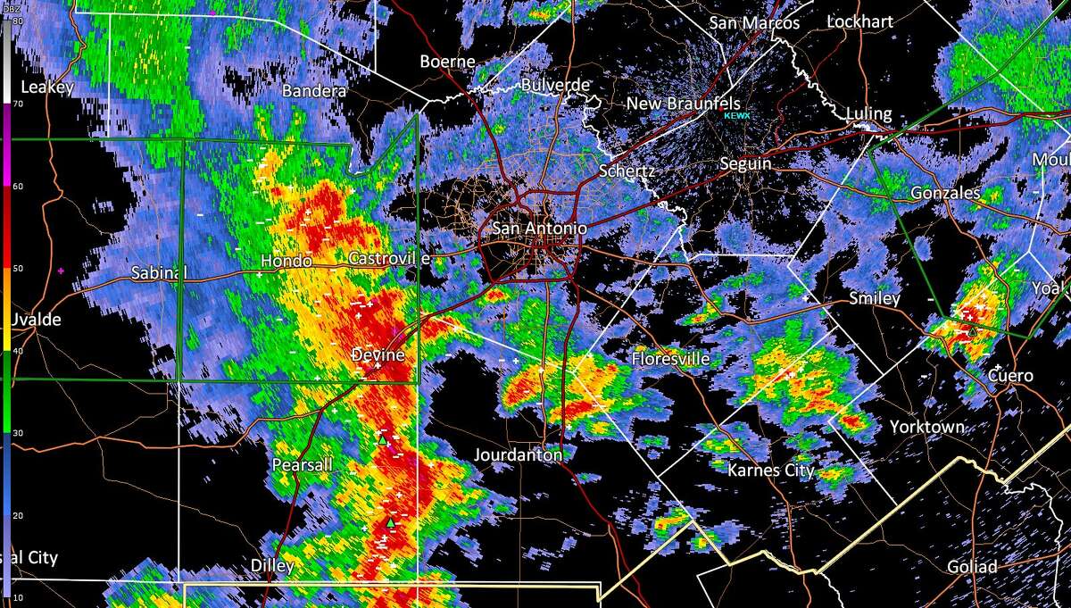 NWS Heavy storms hitting San Antonio could bring flooding Sunday night
