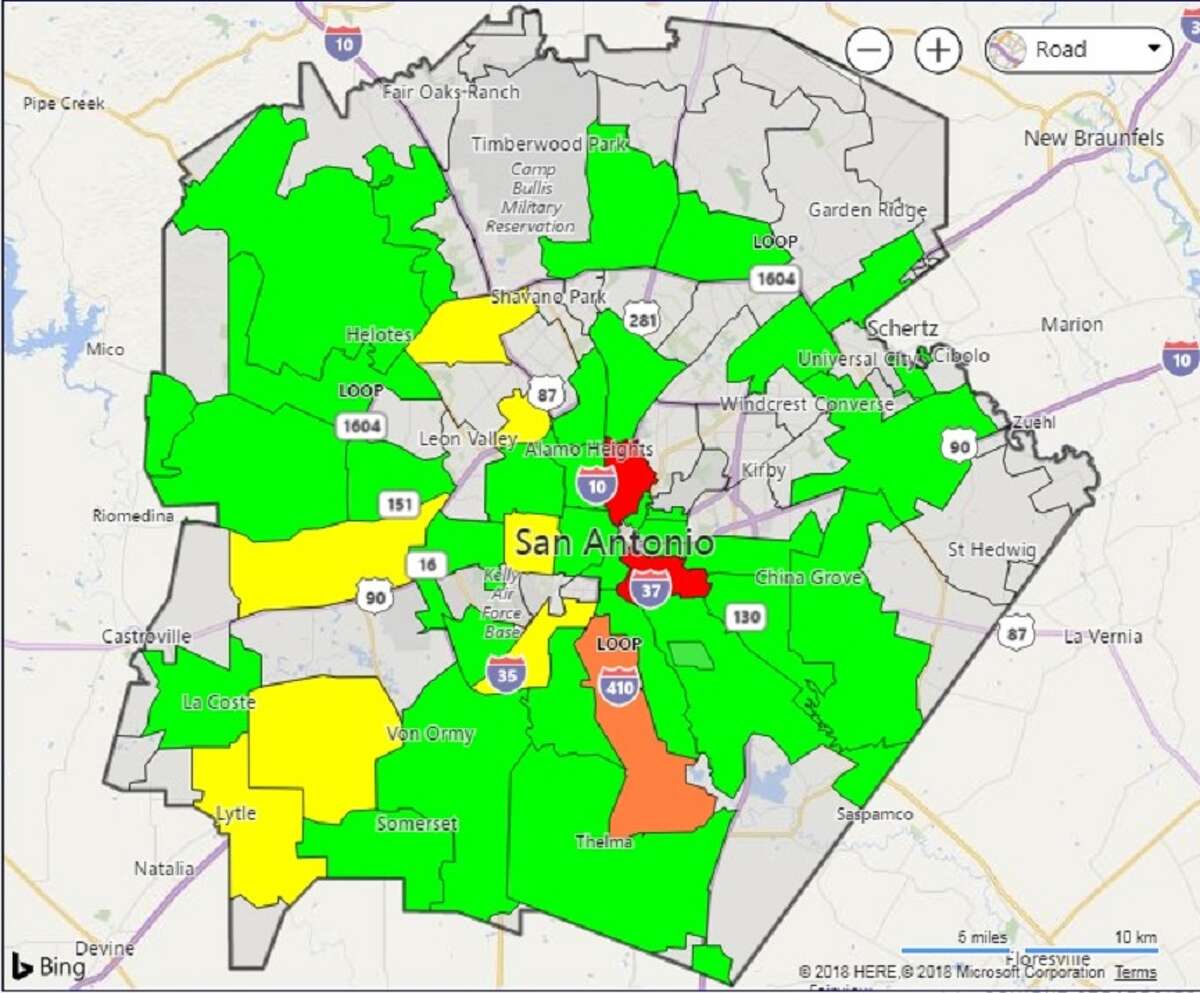 NWS: Heavy storms hitting San Antonio could bring flooding Sunday night