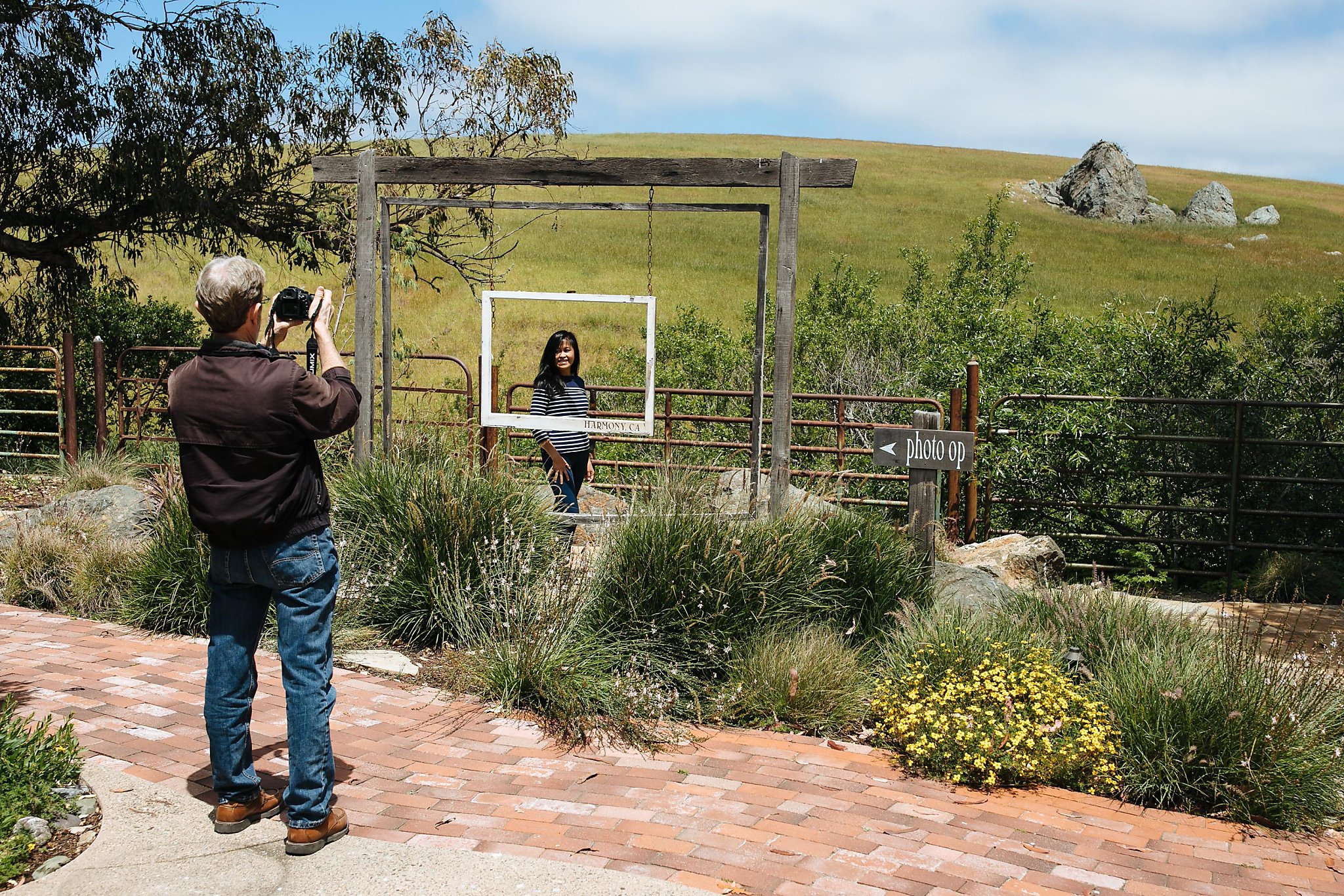 Central coast’s tiniest town In Harmony, the melody is sound of silence