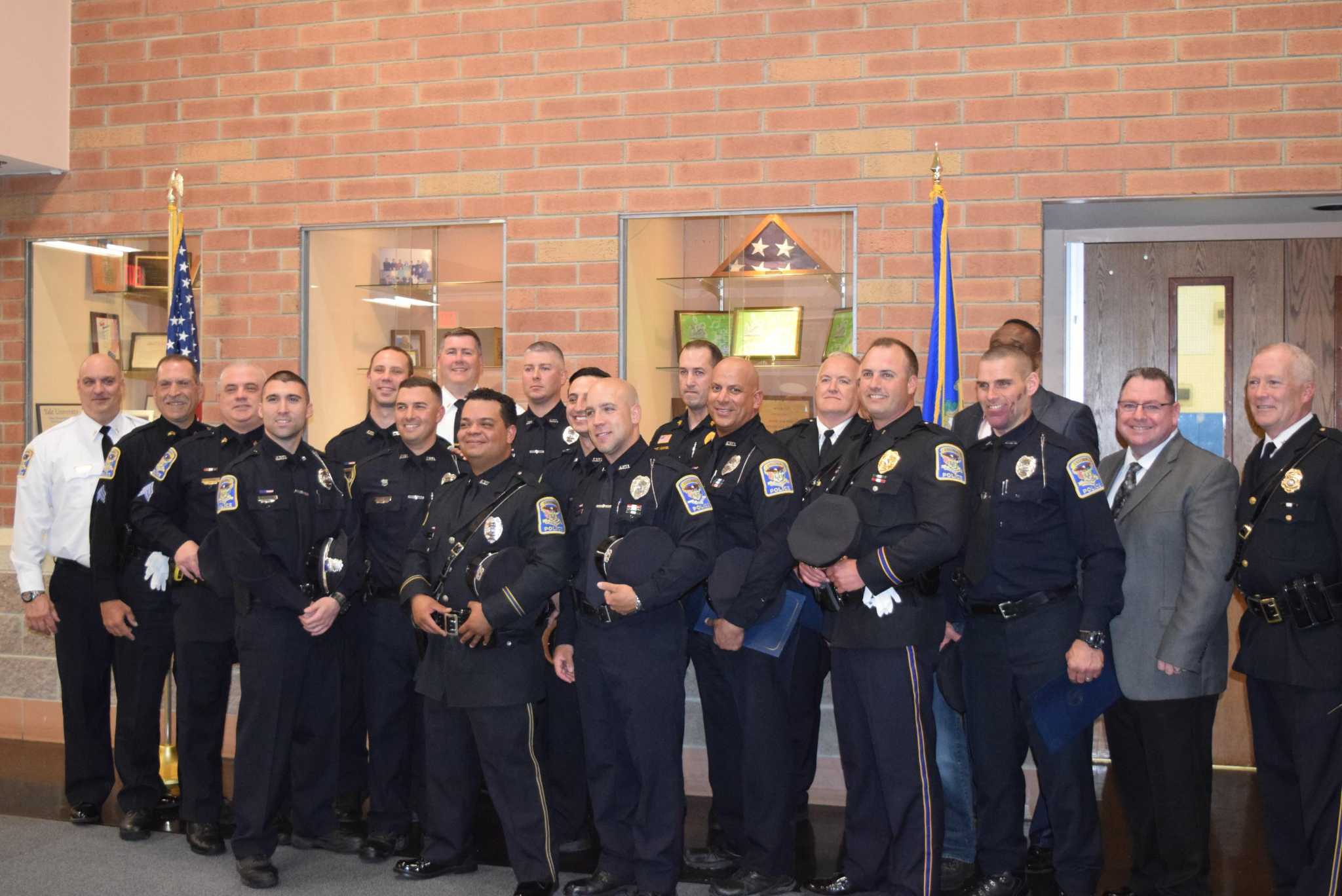 Ansonia Police Department honors members