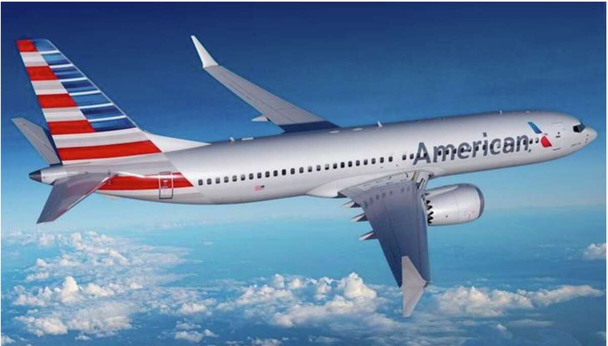 American's new Boeing 737 MAX8.