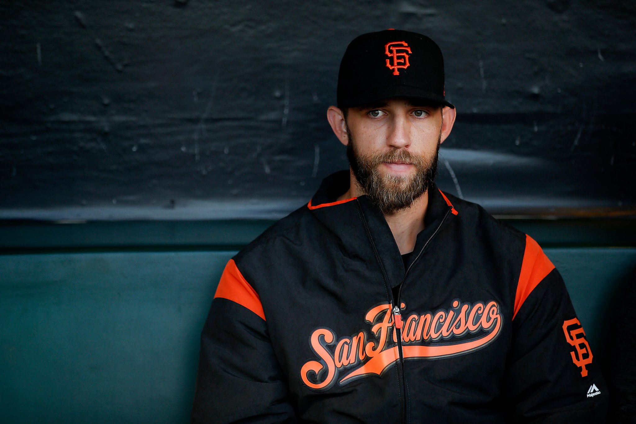 Madison Bumgarner San Francisco Giants Majestic Name & Number