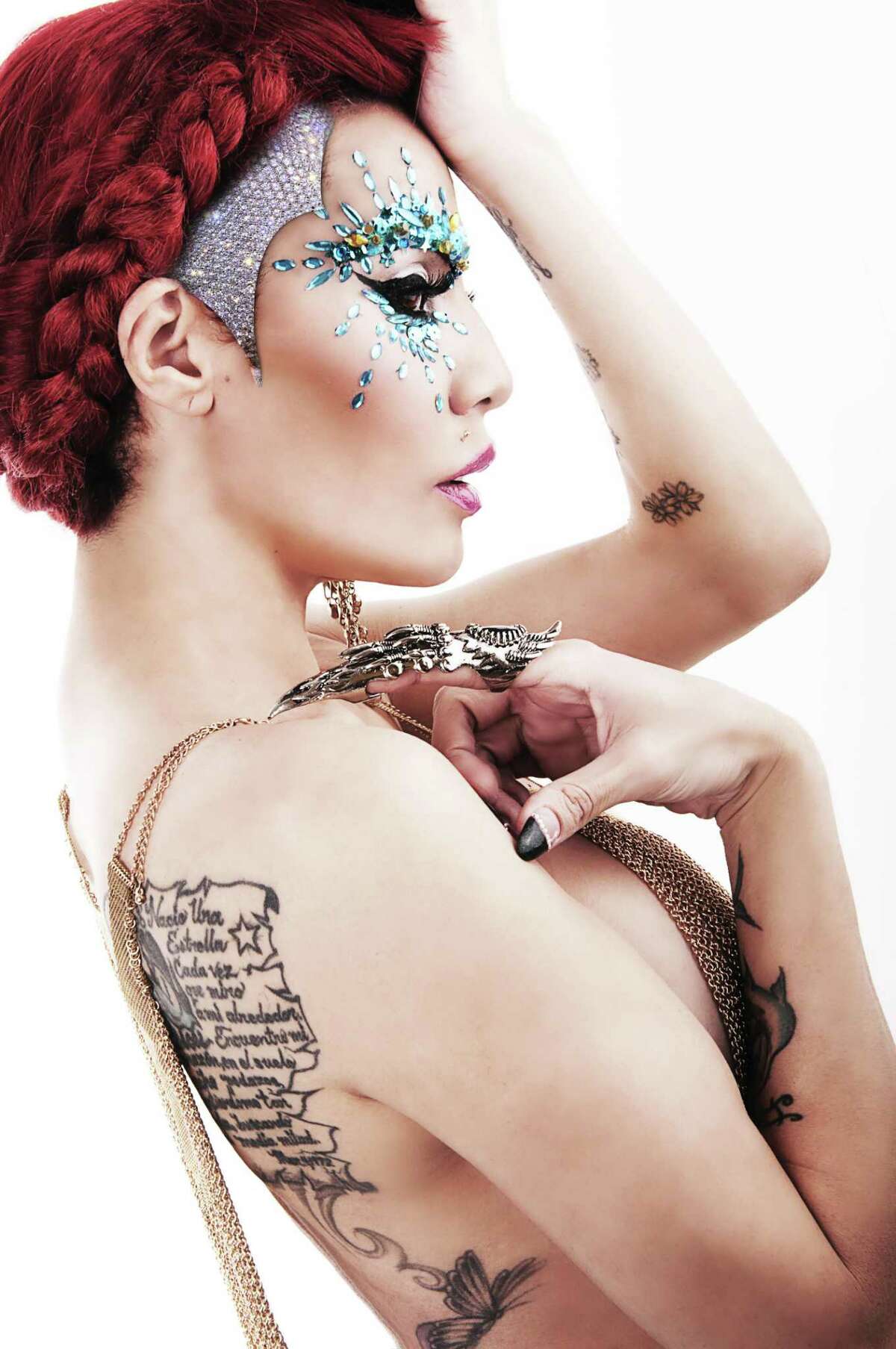 Ivy queen tattoos